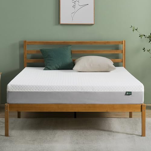 Photo 1 of ZINUS 8 Inch Green Tea Essential Memory Foam Mattress [New Version], Queen, Fiberglass Free, Medium Feel, Breathable Airflow Memory Foam, Certified Safe Foams & Fabric, Mattress in A Box
