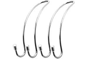 2pcs Car Headrest Metal Hook Bracket Vehicle Headrest Metal Stainless Steel Headrest Hanger Automobile AccessoriesDurability