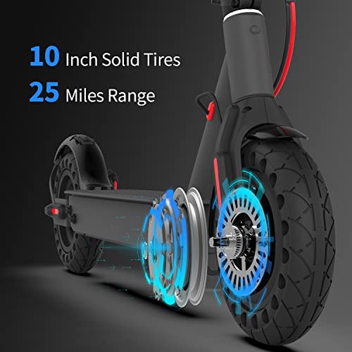 Hiboy S2 Pro Electric Scooter, 500W Motor, 10" Solid Tires, 25 Miles