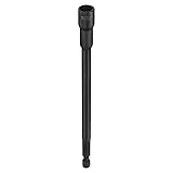 uxcell Hex Nut Driver Drill Bit 8mm Metric 6-Point