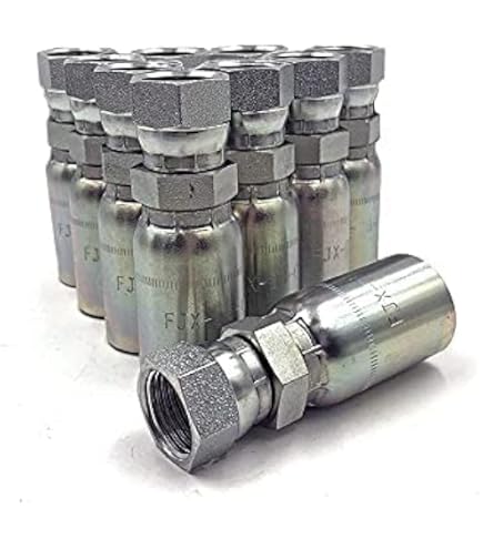 HF 10143-08-04 - Parker 10143-8-4 Raccordo Tubo 1/4"" X Tubo NPTF - Foto 4