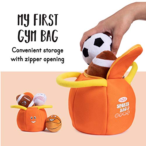 Plush Creations Talking Sports Plush Bag with 4 Talking Soft Plush