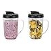 VonShef 4 in 1 Multifunctional 1.5L Blender, 1L Smoothie Maker, Juicer, Grinder & Cups Silver