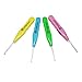Easyinsmile Earwax Removal with LED Light Ear Pick Tool Curette Earwax Remover Cleaner Safe Flashing for Kids Baby (Random Colors (4pcs Set))