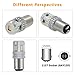 1157-LED-Bulbs 2800 Lumens Extremely Bright 2057 2357 7528 BAY15D LED Bulb Used for Backup-Reverse-Light Turn-Signal-Light,Warm White (2 Pack)