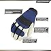 Vgo... 3-Pairs 32℉ or above Lined Pigskin Leather Warm Winter Cold Storage Frozen Safety Working Gloves(Size XL,Blue,PA7620F)