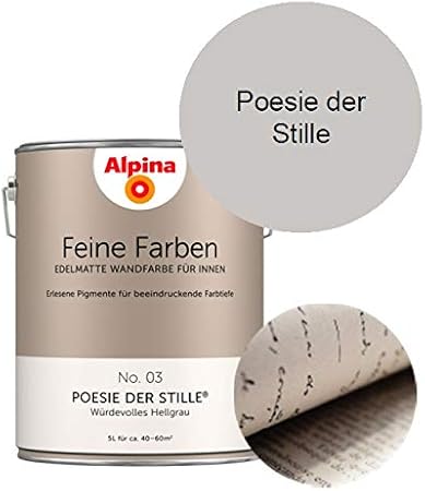 Alpina Feine Farbe Poesie Der Stille