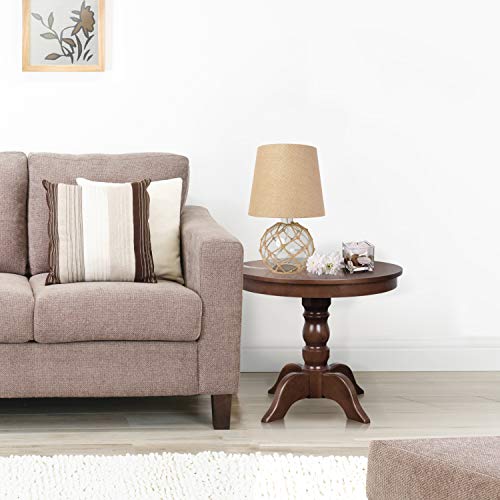 Elegant Designs LT1050-CLR Nautical Table Lamp, Clear