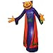 Joiedomi 8 FT Halloween Inflatable Pumpkin Wizard with Build-in LEDs Blow Up Inflatables for Halloween Party Indoor, Outdoor, Yard, Garden, Lawn Decorations