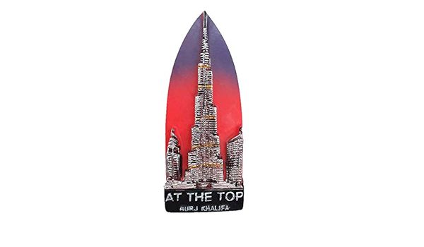 MUYU Magnet 3D Burj Khalifa Torre de Dubái, Recuerdo de los ...