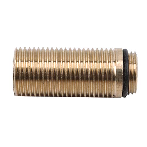 SOURBAN Faucet Pipe Fitting Garden Threaded Water Pipe Adaptor Faucet Hoses Coupling Adapter,Copper 2,3.35inch