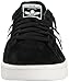 adidas Originals Men's Campus Sneakers, Black/White/Chalk White, (10.5 M US)
