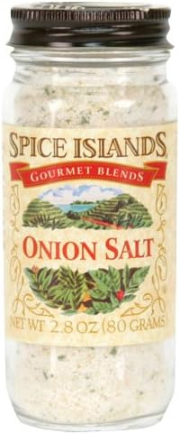 Spice Islands Onion Salt, 2.8-Ounce (Pack of 3)