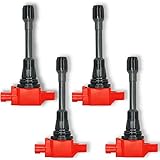 Ignition Coil Pack set of 4 Compatible with 2007