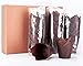 XP-ART 300PCS Tulip Cupcake Liners Medium Baking Cups Muffin Wrappers Perfect for Birthday Parties, Weddings, Baby Showers, Bakeries, Catering, Restaurants Standard Size (Brown)