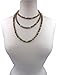 MGR MY GEMS ROCK! Endless Infinity Style 8MM Polished or Matte Finish Semi-precious Genuine Picture Jasper Beaded Long or Multi-Strand Necklace, 60