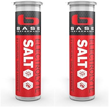 BASE Electrolyte Salt Race Vial - 2 pack | Prevent cramping and gastrointestinal distress using an all natural formula easily digested and rapidly absorbed sublingually.