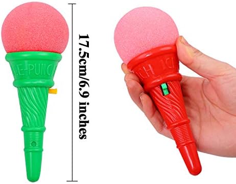 ice cream cone foam ball shooter toy