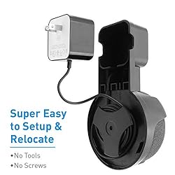 Macally Outlet Echo Dot Wall Mount Holder for