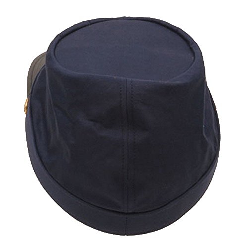 X-Large Cotton Civil War Union Blue Replica Kepi Hat - Image 3