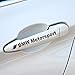 S-WEKA Car Door Sticker Decal for BMW 4Pack (Black)