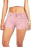 Wax Women's Juniors Casual Push up Fit Shorts