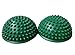 AppleRound Pair Balance Pods with 1 Pump, Domed Hedgehog Style, Green