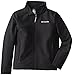 Columbia Boy's 8-20 Ascender Softshell, Black, Medium