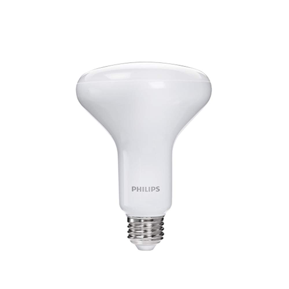 Photo 1 of Philips LED Dimmable BR30 Soft White Light Bulb with Warm Glow Effect 650-Lumen, 2700-2200-Kelvin, 9-Watt (65-Watt Equivalent), E26 Base, Frosted, 1-Pack