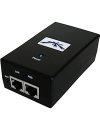 Ubiquiti POE 24 Alimentación a través de Ethernet 24 VDC 24 W 1 Amp.