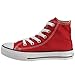 Converse Boys' Chuck Taylor All Star Core Hi (Little Kid), Red, 13 M US