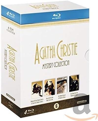Agatha Christie Mystery Collection 4 Disc Box Set Murder On The Orient Express Death On The Nile The Mirror Crack D Evil Under The Sun Blu Ray Amazon Co Uk Albert Finney Martin