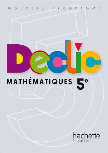 Mathématiques, 5e