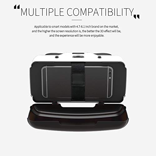 Sunsupfan VR Headset with Remote Controls for iPhone&Android, Lightweight Design, Eye Protection, Anti-Blue Light, HD… - Image 3