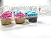 Katgely Cupcake Containers 12 Count (pack of 100), Clear Plastic Cupcake Boxes 12 Count, Deep Dome, Stackable, Disposable & BPA-Free