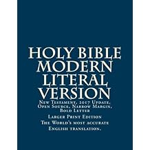 Holy Bible - Modern Literal Version:
                      Larger Print Edition