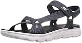 Skechers Performance Women's On The Go 400 Radiance Flip Flop,Navy/White,8 M US
