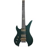 Schecter Synyster Gates Custom-7 TR LH Headless Left-handed Signature Electric Guitar - Oak Green Metallic