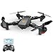 VISUO RC Drone Foldable Flight Path FPV VR Wifi RC Quadcopter 2.4GHz 6-Axis Gyro Remote Control Drone with 720P HD 2MP Camera Drone