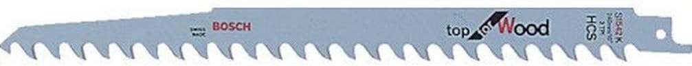Bosch 2608650682 S 1542 K Sabre Saw Blade, BLAU, 240 mm