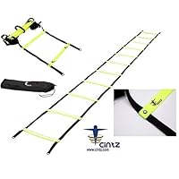 Cintz Speed Ladder, Agility Ladder - Speed Agility Training Ladder - Comes with a Carry Bag and Ground Anchors