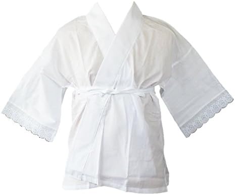 [hga165][日本製]クレープ肌着 バチ衿 冬用半衿付き(M,L,LLサイズ)[きもの日和]