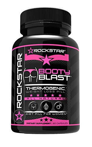 Booty Blast Weight Loss Pills for Women, All Natural Supplement by Rockstar, with Garcinia, Raspberry Ketones, Hoodia, African Mango and More. 60 Capsules Booty Blast Weight Loss Pills for Women, All Natural Supplement by Rockstar, with Garcinia, Raspberry Ketones, Hoodia, African Mango and More. 60 Capsules