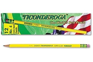 Woodcase Pencil, 2H #4, Yellow, Dozen