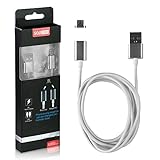 SOJITEK Genuine Magnetic Charging Charger / Data Sync Connector and 3.3ft cable for Micro USB / Android Phone
