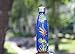 MIRA Vacuum Insulated Travel Water Bottle | Leak-proof Double Walled Stainless Steel Cola Shape Portable Water Bottle | No Sweating, Keeps Your Drink Hot & Cold | 17 Oz (500 ml) (Blue Palm)
