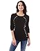 PattyBoutik Women’s Crewneck Trim Ribbed Sweater