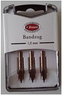 Bandzug 3180/1 Set of 3 Nibs 1.0mm for Calligraphy Pens