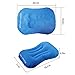 MOON LENCE Inflatable Pillow Ultralight Camping/Travel Pillow Compact,Compressible,Ergonomic Air Pillow for Side Sleepers and Neck&Lumber Support for Camping,Traveling,Backpacking
