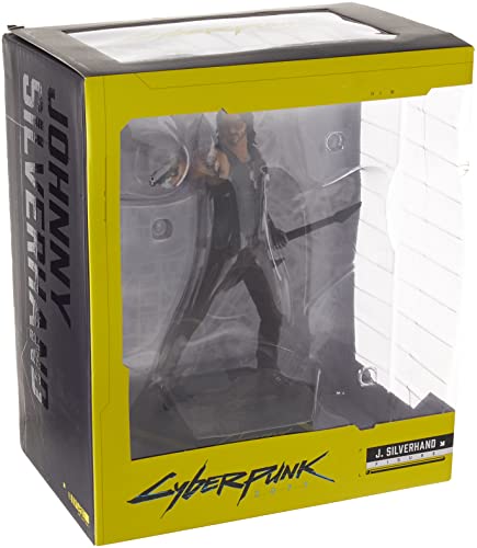 Cyberpunk 2077 Johnny Silverhand Figure, Multicolor, 9.5 inches